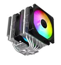 COOLER MASTER Soğutucu ana T620S çift kule 6 ısı borusu CPU soğutucu ARGB Fan radyatör LGA1700 KULE FAN - 1